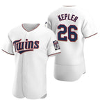 Minnesota Twins #26 Max Kepler White AmberGomez Flex Base Stitched Jersey
