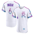 Kansas City Royals #6 Jonathan India Player White AmberGomez 2026 City Connect Limited Elite Home Stitched Jerseys