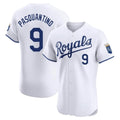 Kansas City Royals #9 Vinnie Pasquantino Player White AmberGomez Alt Limited Elite Home Stitched Jerseys
