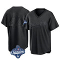 Los Angeles Dodgers #44 Andy Pages Player Black AmberGomez World Series Meet Pitch Fashion T-shirt Stitched Jerseys