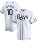 Tampa Bay Rays #10 Amed Rosario White AmberGomez Home Limited Stitched Jersey