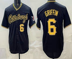 Pittsburgh Pirates #6 Konnor Griffin Black AmberGomez Alternate Limited Jersey
