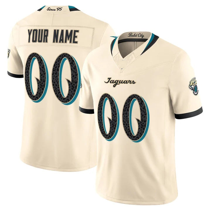 Custom J.Jaguars Natural 2026 Rivalries Vapor Limited Jersey - All Stitched Jersey AmberGomez
