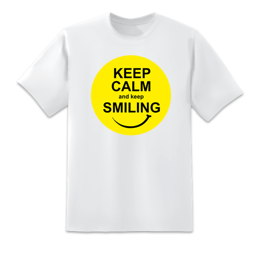 Keep Smiling White