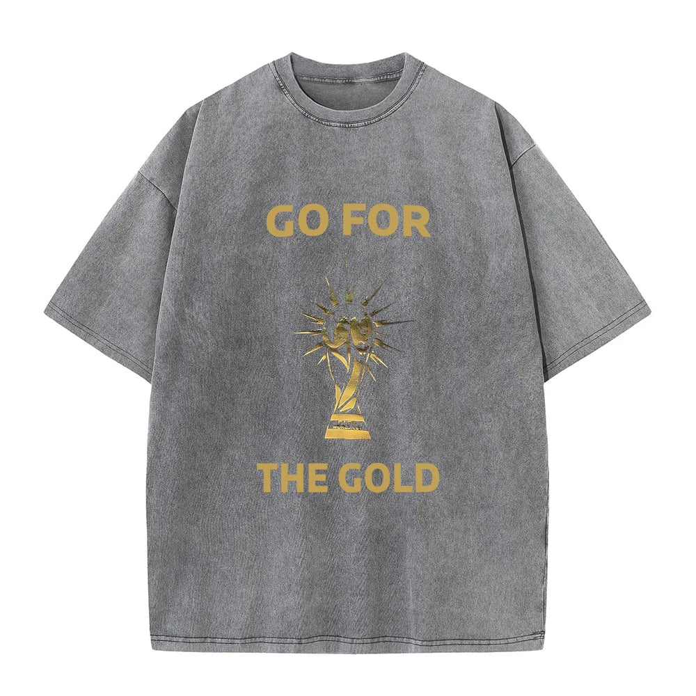 Men's Casual Printed Washed T-Shirt Comfortable And Breathable Ideal For Home Or Commute Street Style Hip Hop Short Sleeve