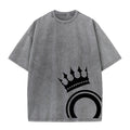 Summer Casual Washed T-Shirt Comfortable And Breathable Suitable For Home Printed Short Sleeved Shirt Everyday Fitness Running