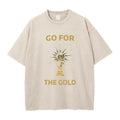 Men's Casual Printed Washed T-Shirt Comfortable And Breathable Ideal For Home Or Commute Street Style Hip Hop Short Sleeve