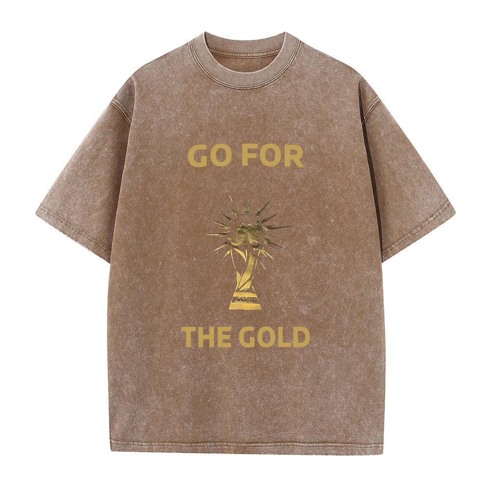 Men's Casual Printed Washed T-Shirt Comfortable And Breathable Ideal For Home Or Commute Street Style Hip Hop Short Sleeve