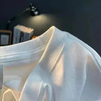 Spring Summer Classic Luxury Clothing Brand 100_Cotton Shirt Men's Women's High Quality Harajuku Short Sleeve O-Neck T-shirt