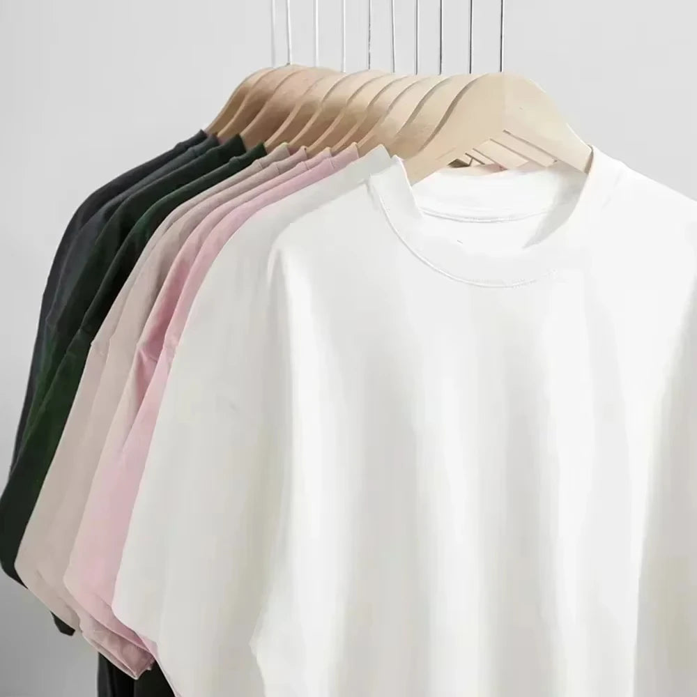 SAINT VANITY Ins The Same Style, Letter Printing Casual Short-sleeved T-shirt for Men and Women Breathable Oversized T Shirt
