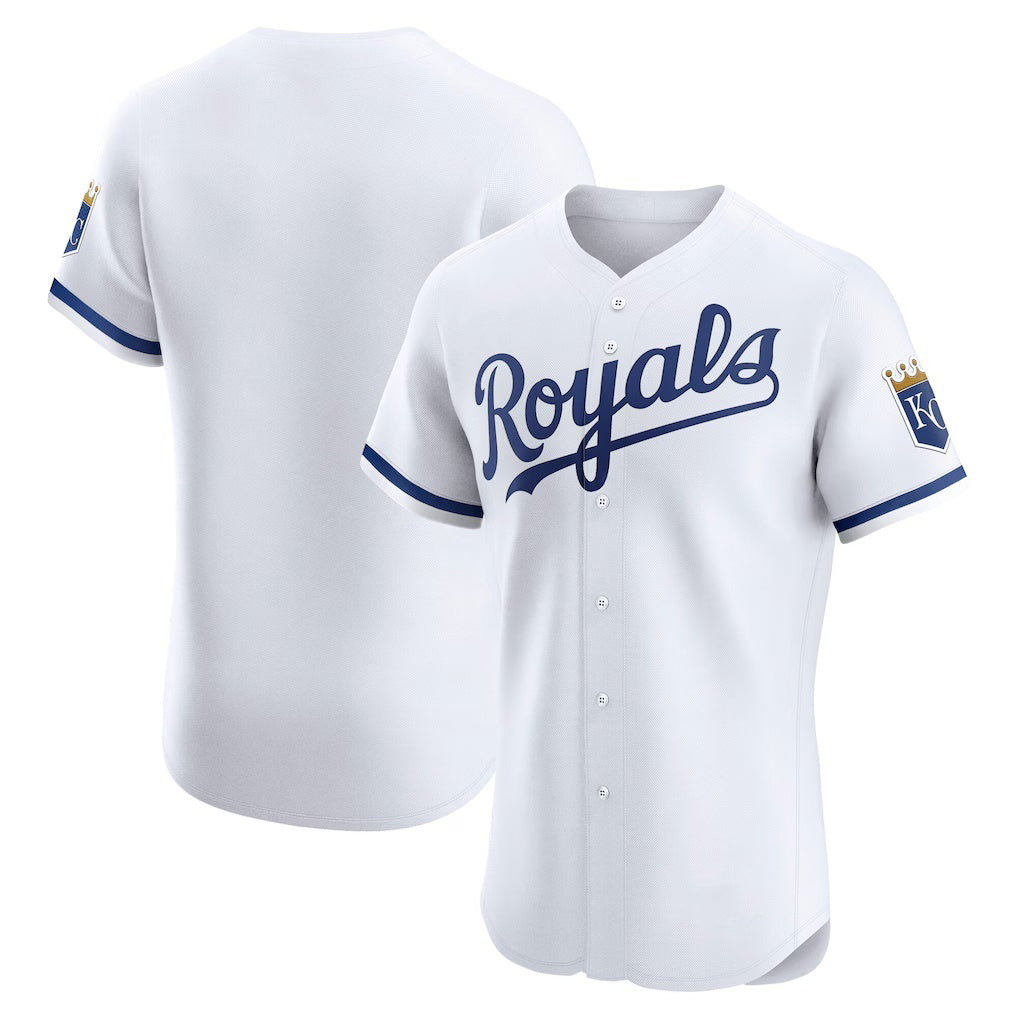 Kansas City Royals White AmberGomez Home Limited Jersey