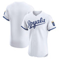 Kansas City Royals White AmberGomez Home Limited Jersey