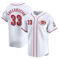 Cincinnati Reds #33 Christian Encarnacion-Strand White AmberGomez Home Limited Player Jersey