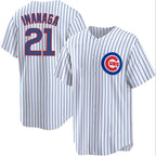 Chicago Cubs #21 Sh¨­ta Imanaga White AmberGomez Cool Base Stitched Baseball Jersey