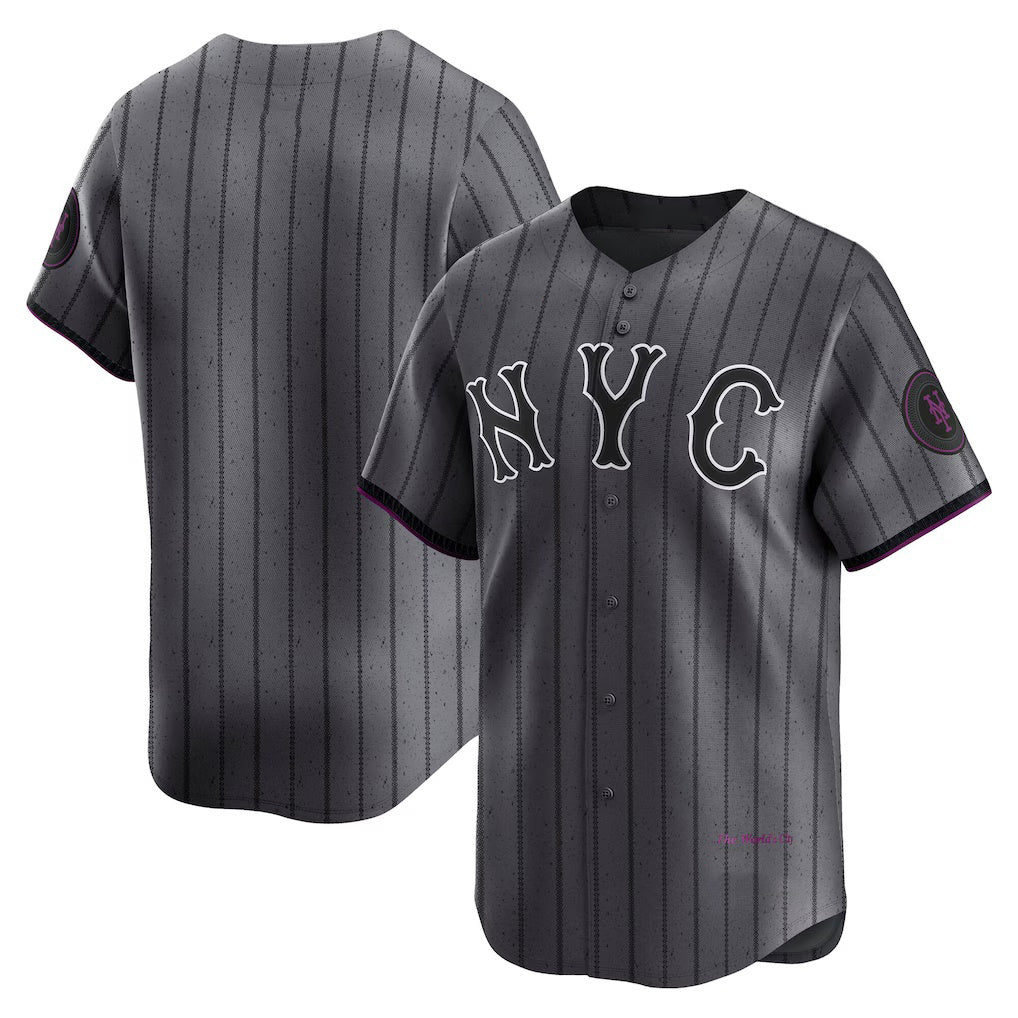 New York Mets Gray AmberGomez City Connect Limited Jersey