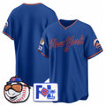 New York Mets Blank Royal AmberGomez 2025 Spring Training Stitched Jersey