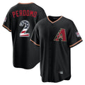Arizona Diamondbacks #2 Geraldo Perdomo Player Black AmberGomez USA 250 Fourth of July Game Home Stitched Jerseys