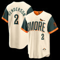 Baltimore Orioles #2 Gunnar Henderson Natural AmberGomez 2026 City Connect Stadium Jersey