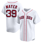 Boston Red Sox #39 Dustin Pedroia Green AmberGomez 2025 City Connect Limited Stitched Jersey