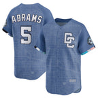 Washington Nationals #5 CJ Abrams Blue AmberGomez 2025 City Connect Limited Jersey