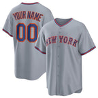 Custom New York Mets Active Player Gray AmberGomez 2025 Limited Stitched Jersey