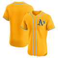 Oakland Athletics Gold AmberGomez Alternate 2 Elite Jersey