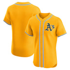Oakland Athletics Gold AmberGomez Alternate 2 Elite Jersey