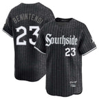 Chicago White Sox #23 Andrew Benintendi Player Black AmberGomez City Connect Limited Home Stitched Jerseys