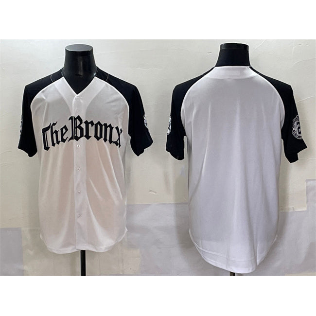 New York Yankees Blank White Black AmberGomez 'Gothic Legacy Edition' Vapor Premier Limited Stitched Jersey