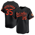Baltimore Orioles #35 Adley Rutschman Black AmberGomez Alternate Limited Player Jersey