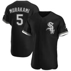 Chicago White Sox #5 Munetaka Murakami Player Black AmberGomez Limited Elite Home Stitched Jerseys