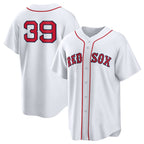 Boston Red Sox #39 Marcelo Mayer White AmberGomez 2024 Cool Base Stitched Jersey