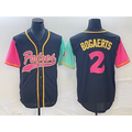 San Diego Padres #2 Xander Bogaerts Brack AmberGomez NEW 2023 City Connect Cool Base Stitched Jersey 2