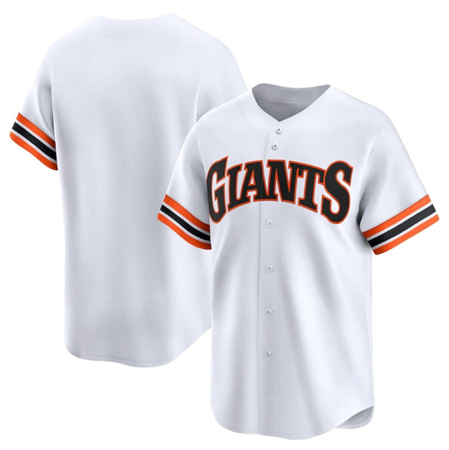 San Francisco Giants Blank White AmberGomez Cooperstown Collection Limited Stitched Jersey