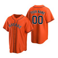 Custom Houston Astros Orange AmberGomez Stitched Cool Base Jersey