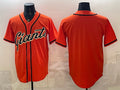 San Francisco Giants Blank Orange AmberGomez Cool Base Stitched Jersey