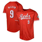 Cincinnati Reds #9 Matt McLain Player Red AmberGomez 2026 City Connect Limited Home Stitched Jerseys