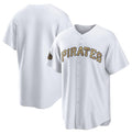 Pittsburgh Pirates Blank White AmberGomez 2022 All-Star Cool Base Stitched Jersey