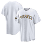 Pittsburgh Pirates Blank White AmberGomez 2022 All-Star Cool Base Stitched Jersey
