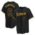 Baltimore Orioles #6 Ryan Mountcastle Player Black AmberGomez Snake Skin City Home Game Stitched Jerseys