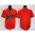 Baltimore Orioles Orange AmberGomez Cool Base Stitched Jersey