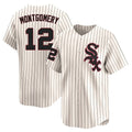 Chicago White Sox #12 Colson Montgomery Player Cream AmberGomez Cooperstown Collection Limited Home Stitched Jerseys