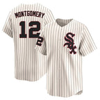 Chicago White Sox #12 Colson Montgomery Player Cream AmberGomez Cooperstown Collection Limited Home Stitched Jerseys