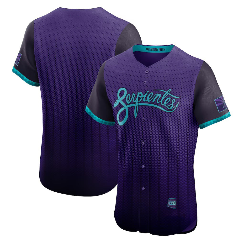 Arizona Diamondbacks Purple AmberGomez 2025 City Connect Elite Jersey