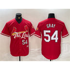 St. Louis Cardinals #54 Sonny Gray Red AmberGomez 2024 City Connect Stitched Jersey