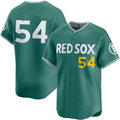 Boston Red Sox #54 Lucas Giolito Green AmberGomez 2025 City Connect Limited Stitched jersey