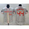 Houston Astros #44 Yordan Alvarez Number White AmberGomez 2023 City Connect Flex Base Stitched Jersey 2