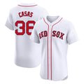 Boston Red Sox #36 Triston Casas Player White AmberGomez Limited Elite Home Game Stitched Jerseys1