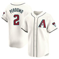 Arizona Diamondbacks #2 Geraldo Perdomo Player Cream AmberGomez Limited Home Game Stitched Jerseys