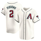 Arizona Diamondbacks #2 Geraldo Perdomo Player Cream AmberGomez Limited Home Game Stitched Jerseys